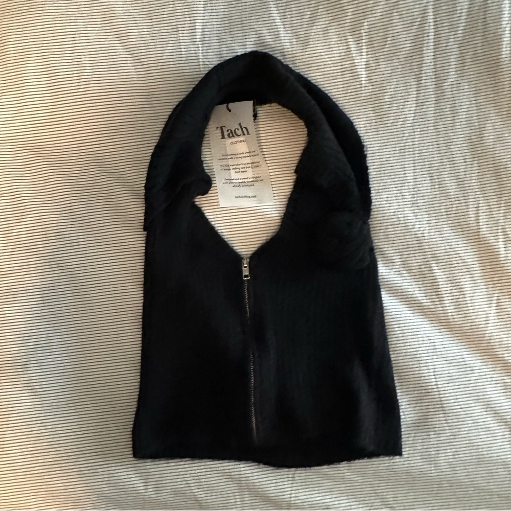 NWT TACH Morgana Knit Halter Top